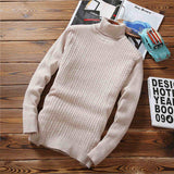 Men's Casual Turtleneck Sweater - TrendSettingFashions