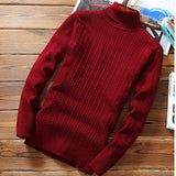 Men's Casual Turtleneck Sweater - TrendSettingFashions