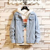 Men's Denim Streetwear Jacket Up To 3XL - TrendSettingFashions