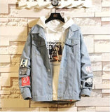 Men's Denim Streetwear Jacket Up To 3XL - TrendSettingFashions