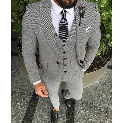 Men's High Style 3 PC Suit Up To 6XL - TrendSettingFashions