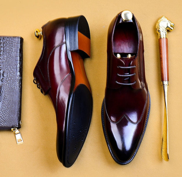 Men's Oxford Italian Dress Shoes Up To Size 11 - TrendSettingFashions