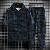 Men's Camouflage Sport Suit Sports (Hoodie+Trousers)Up To 3XL - TrendSettingFashions