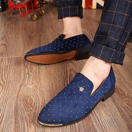 Men's Fashion Toe Business Flats In 2 Colors - TrendSettingFashions 