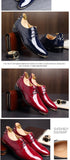 Men Oxford Lace-Up Business Shoes - TrendSettingFashions