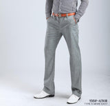 Men's Breathable Cotton Linen Trousers Up To Size 38 - TrendSettingFashions