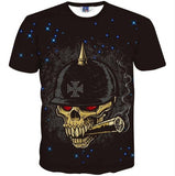 Men's Chained Skull Tee In 2 Styles - TrendSettingFashions 