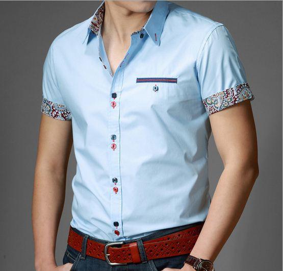 Men's Casual Fit Dress Shirt - TrendSettingFashions 