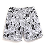 Men's Quick Drying Print Shorts - TrendSettingFashions