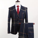 Men's Fashion Stripe Suit In 2 Colors Up To 5XL - TrendSettingFashions