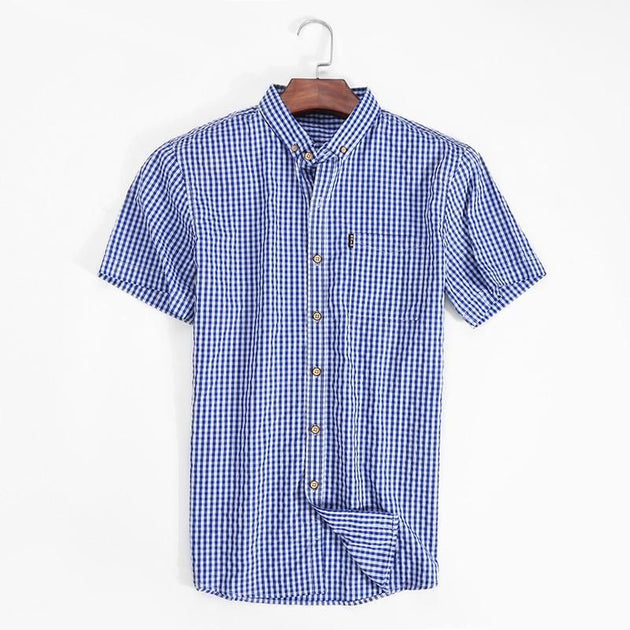 Men's Summer Style Short Sleeve Shirt - TrendSettingFashions