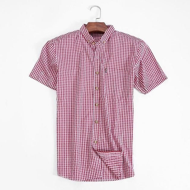 Men's Summer Style Short Sleeve Shirt - TrendSettingFashions
