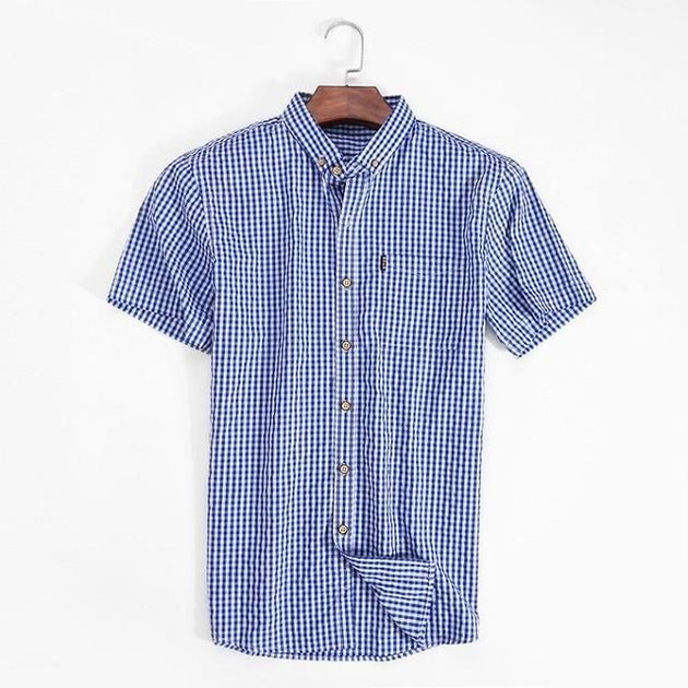 Men's Summer Style Short Sleeve Shirt - TrendSettingFashions
