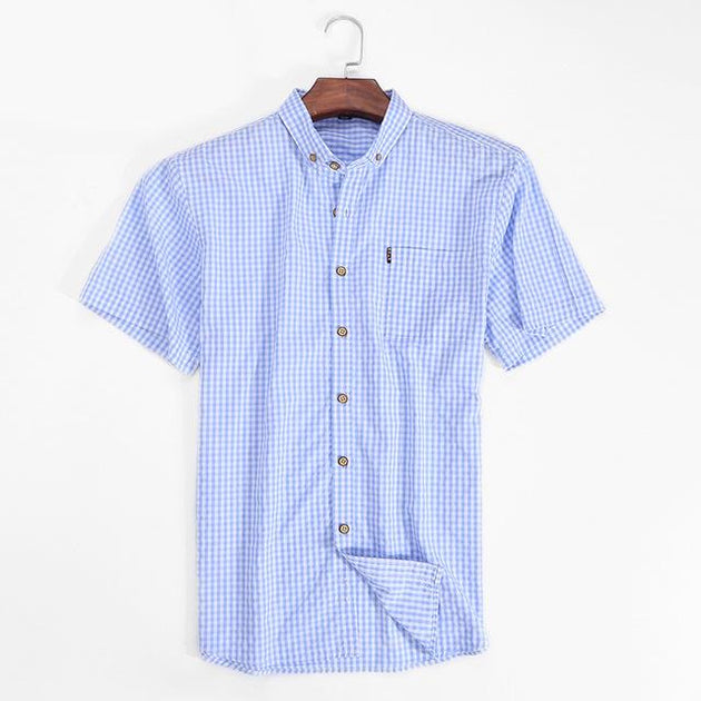 Men's Summer Style Short Sleeve Shirt - TrendSettingFashions