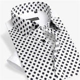 Men's Short Sleeve Fashion Printed Shirt - TrendSettingFashions 