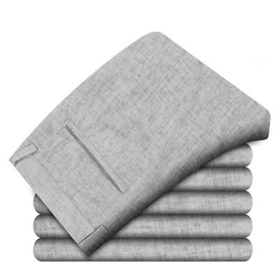 Men's Breathable Cotton Linen Trousers Up To Size 38 - TrendSettingFashions