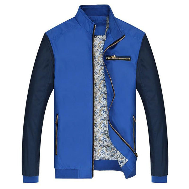 Men's Zipper Pocket Design Jacket - TrendSettingFashions 