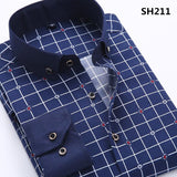 Men's Business Dress Shirt Up To 3XL - TrendSettingFashions