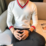 Men's Knitted Pullover - TrendSettingFashions 