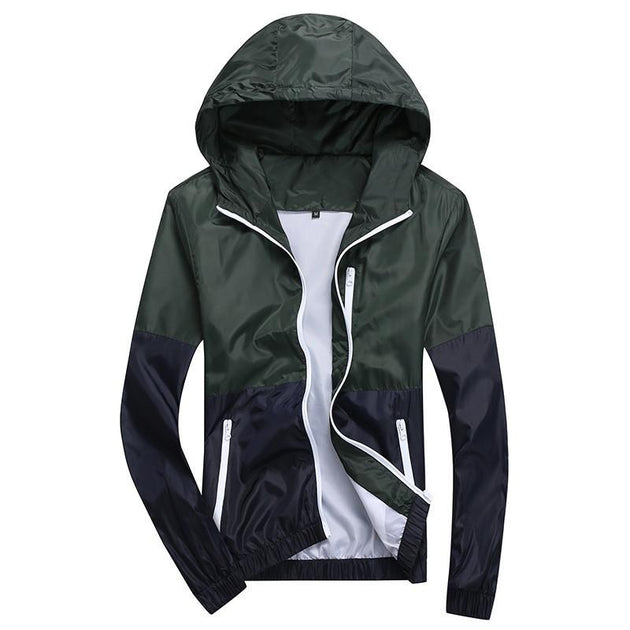 Men's Sporty Windbreaker - TrendSettingFashions