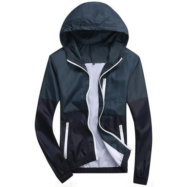 Men's Sporty Windbreaker - TrendSettingFashions