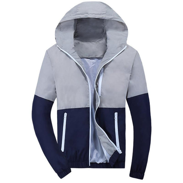 Men's Sporty Windbreaker - TrendSettingFashions