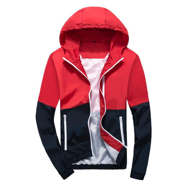 Men's Sporty Windbreaker - TrendSettingFashions