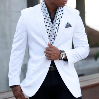 Men's Summer 2pc Suit Up To 6XL(Jacket&Pants) - TrendSettingFashions 