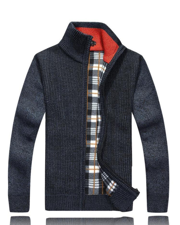 Men's Wool Zip Up - TrendSettingFashions 
