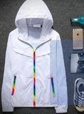 Men's Coastal Multi Colored Jacket - TrendSettingFashions 