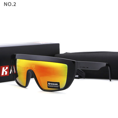 Men's One-piece Oversized Sunglasses - TrendSettingFashions