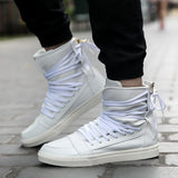 Men's High Top Lace Up Fashion Shoes - TrendSettingFashions