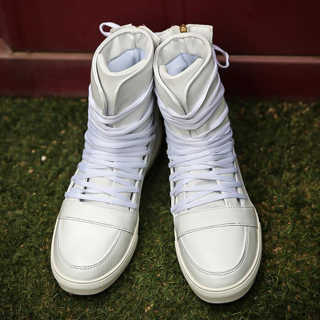 Men's High Top Lace Up Fashion Shoes - TrendSettingFashions