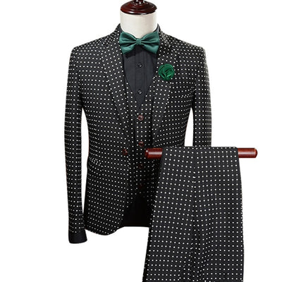 Men's Vintage 3 Piece Suit Up To Size 2XL - TrendSettingFashions