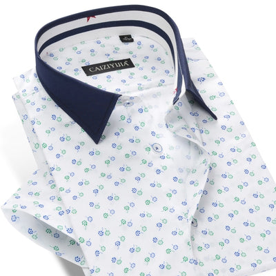 Men's Floral All Over Dress Shirt - TrendSettingFashions