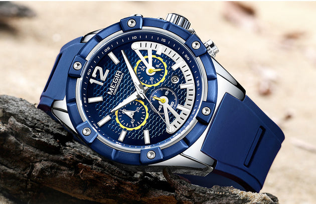 Men's Chronograph Quartz Wrist Watch - TrendSettingFashions