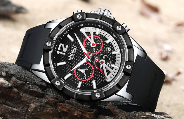 Men's Chronograph Quartz Wrist Watch - TrendSettingFashions