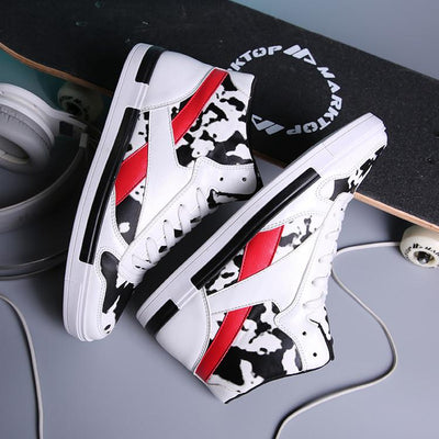 Men's High Top High Fashion Lace Ups In 3 Colors - TrendSettingFashions