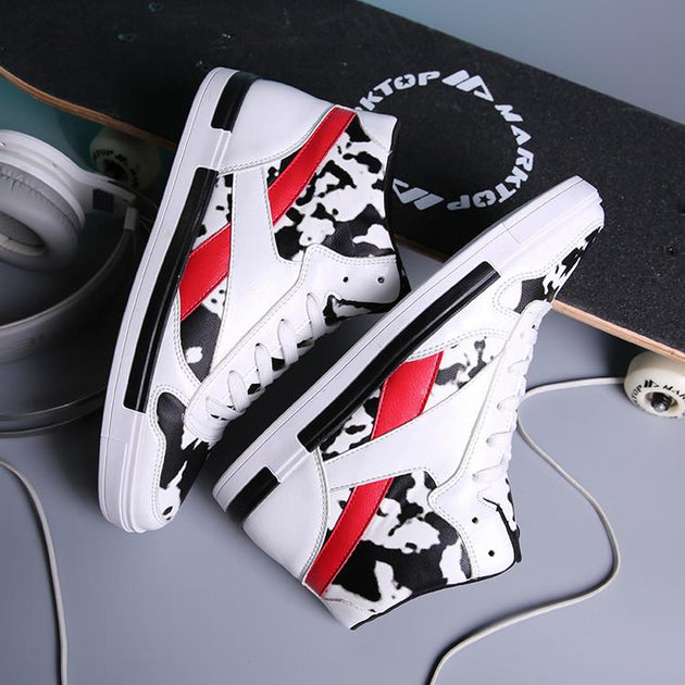 Men's High Top High Fashion Lace Ups In 3 Colors - TrendSettingFashions