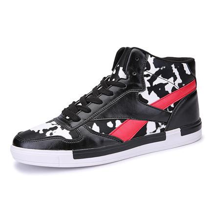 Men's High Top High Fashion Lace Ups In 3 Colors - TrendSettingFashions