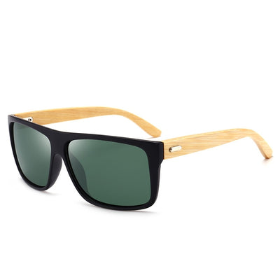 Men's Retro Wood Sunglasses - TrendSettingFashions