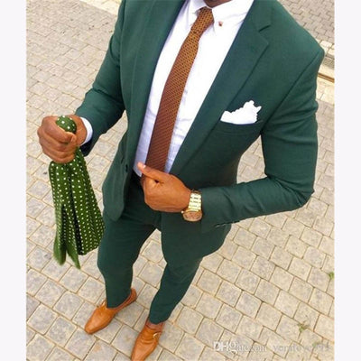 Men's 2 Piece Tuxedo Up To 6XL - TrendSettingFashions