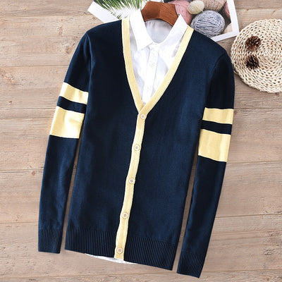 Men's Classic V-neck Sweater - TrendSettingFashions