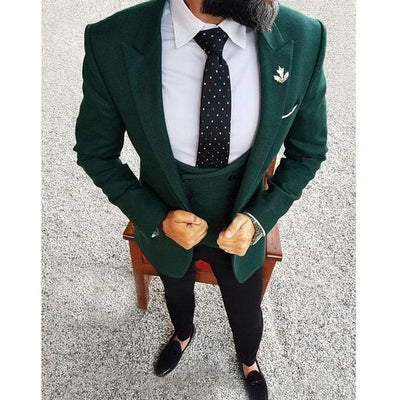Men's Elegant 3 Piece Suit Up To 4XL - TrendSettingFashions