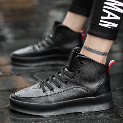 Men's Vintage High Top Street Sneakers - TrendSettingFashions