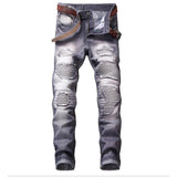 Men's Straight Colored Jeans - TrendSettingFashions