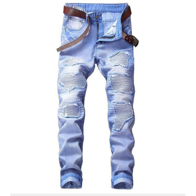 Men's Straight Colored Jeans - TrendSettingFashions