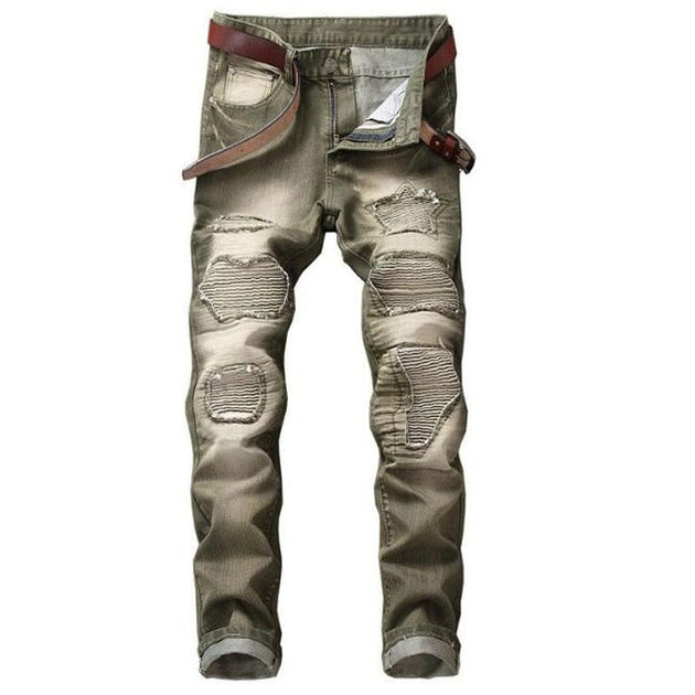 Men's Straight Colored Jeans - TrendSettingFashions