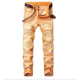 Men's Straight Colored Jeans - TrendSettingFashions