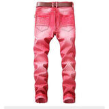 Men's Straight Colored Jeans - TrendSettingFashions